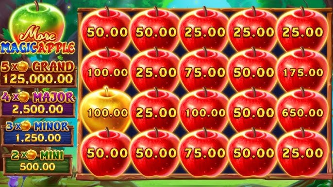 Грати безплатно у демо-версію Magic Apple Hold and Win від 3 Oaks Gaming